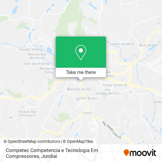 Competec Competencia e Tecnologia Em Compressores map
