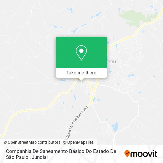 Companhia De Saneamento Básico Do Estado De São Paulo. map