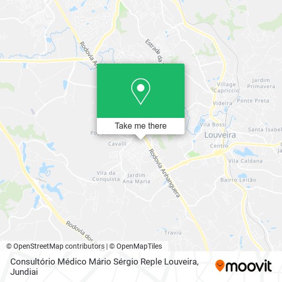 Consultório Médico Mário Sérgio Reple Louveira map