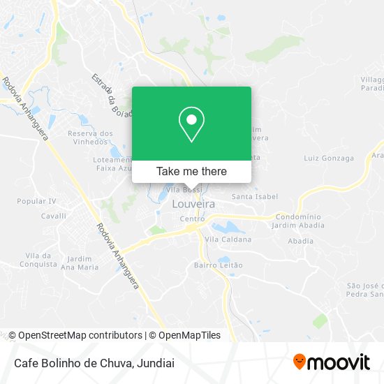 Cafe Bolinho de Chuva map
