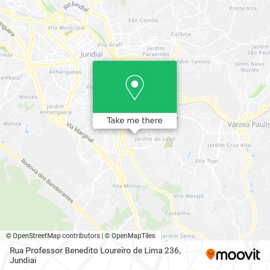 Rua Professor Benedito Loureiro de Lima 236 map
