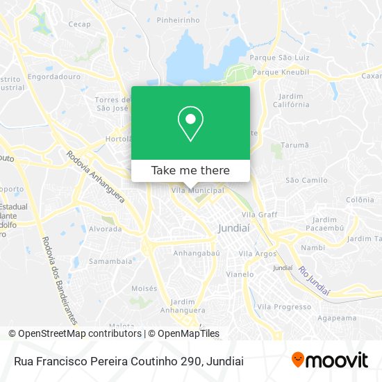 Rua Francisco Pereira Coutinho 290 map