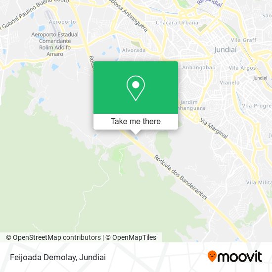 Feijoada Demolay map