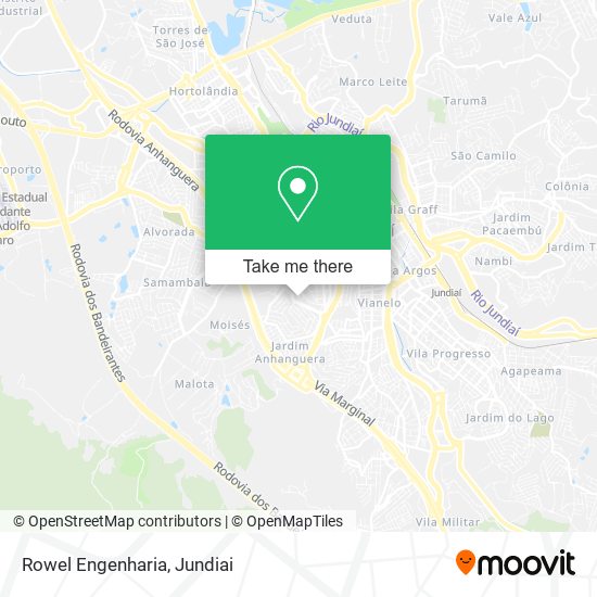 Rowel Engenharia map