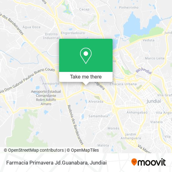 Farmacia Primavera Jd.Guanabara map