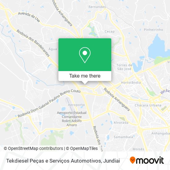 Tekdiesel Peças e Serviços Automotivos map