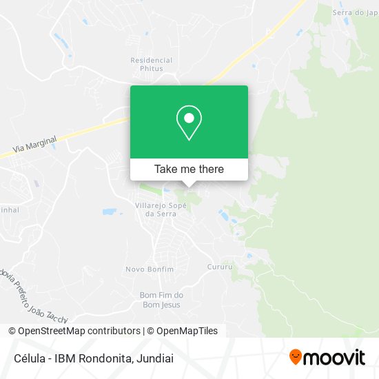 Célula - IBM Rondonita map