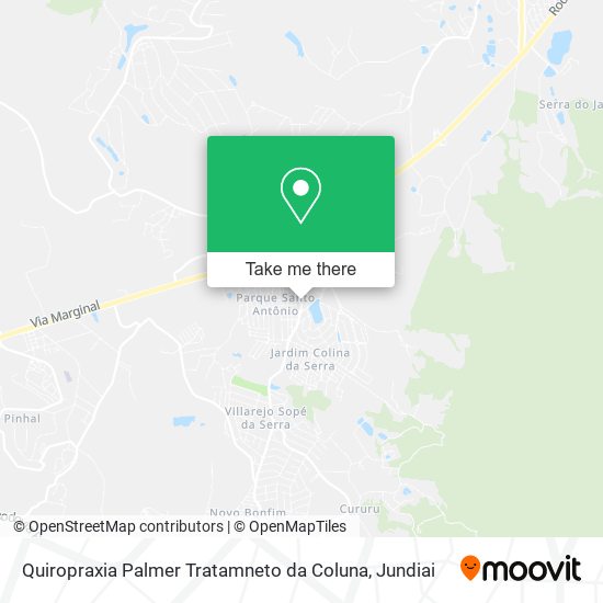 Mapa Quiropraxia Palmer Tratamneto da Coluna