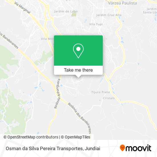 Mapa Osman da Silva Pereira Transportes