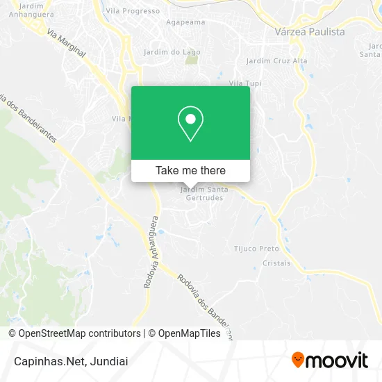 Capinhas.Net map