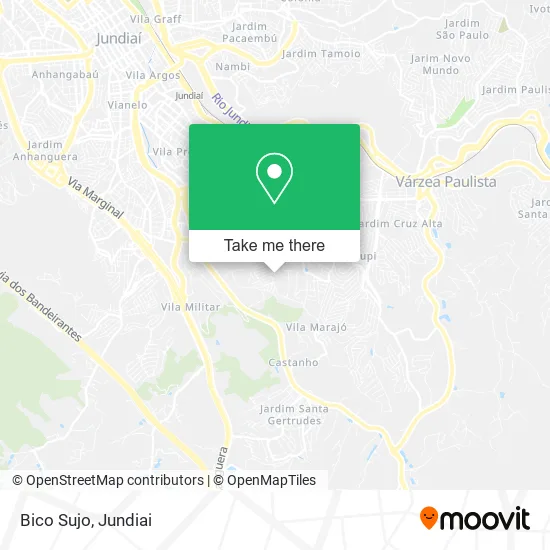 Bico Sujo map