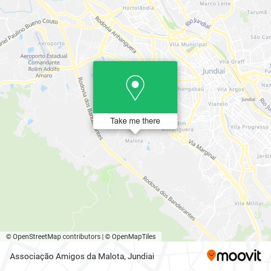 Associação Amigos da Malota map