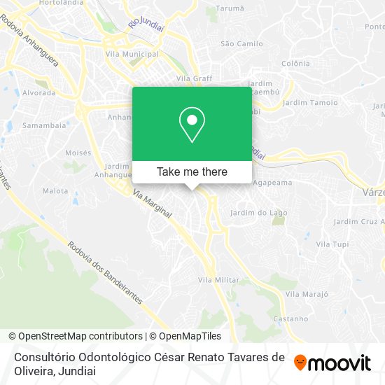 Consultório Odontológico César Renato Tavares de Oliveira map