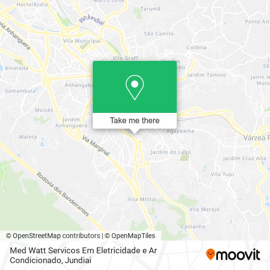 Med Watt Servicos Em Eletricidade e Ar Condicionado map