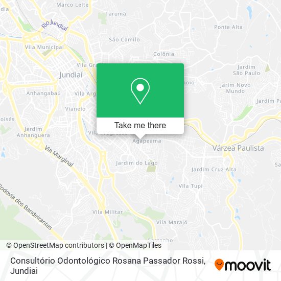 Consultório Odontológico Rosana Passador Rossi map