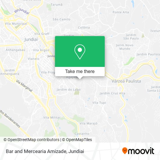 Bar and Mercearia Amizade map