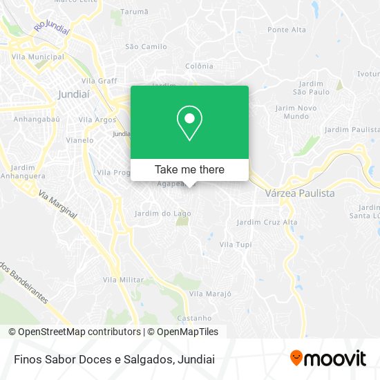 Finos Sabor Doces e Salgados map