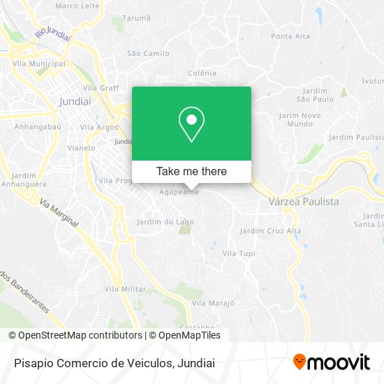 Pisapio Comercio de Veiculos map