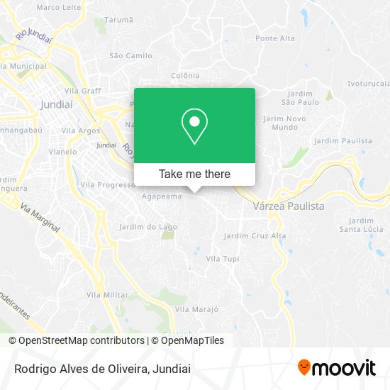 Rodrigo Alves de Oliveira map