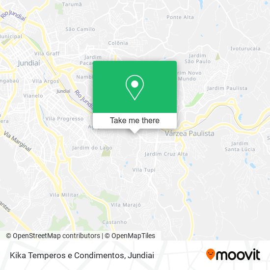 Kika Temperos e Condimentos map