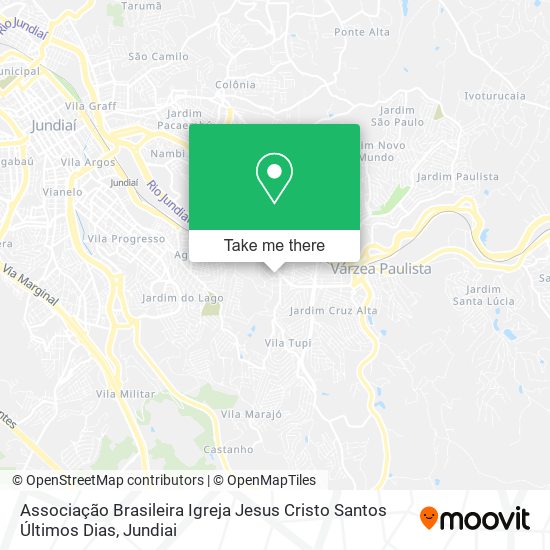 Associação Brasileira Igreja Jesus Cristo Santos Últimos Dias map