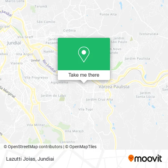Lazutti Joias map