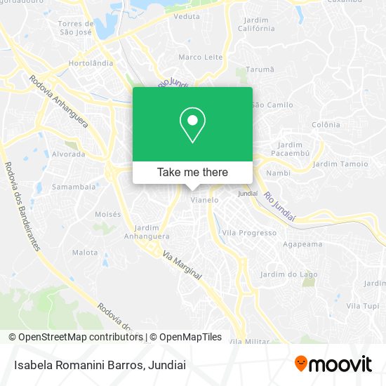 Isabela Romanini Barros map