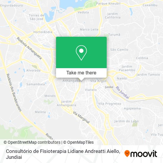 Consultório de Físioterapia Lidiane Andreatti Aiello map