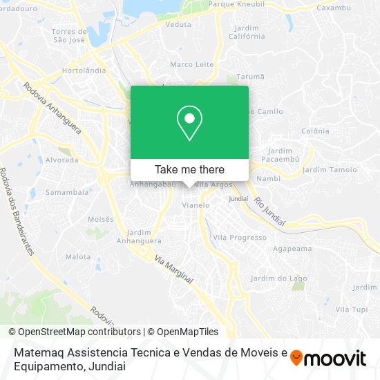 Matemaq Assistencia Tecnica e Vendas de Moveis e Equipamento map