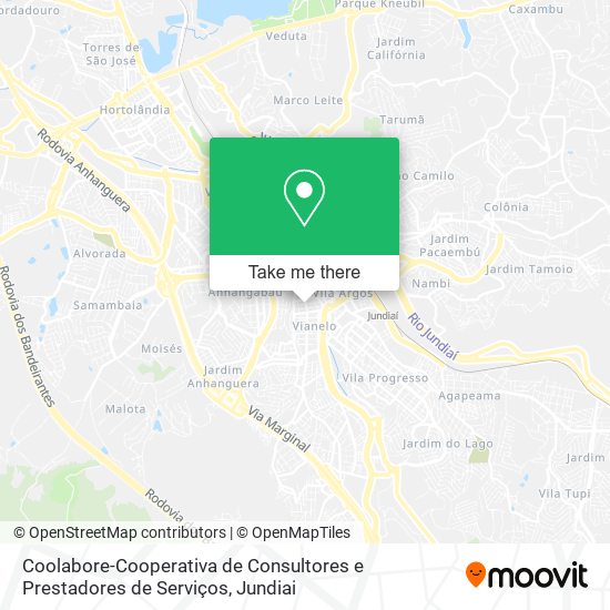 Coolabore-Cooperativa de Consultores e Prestadores de Serviços map