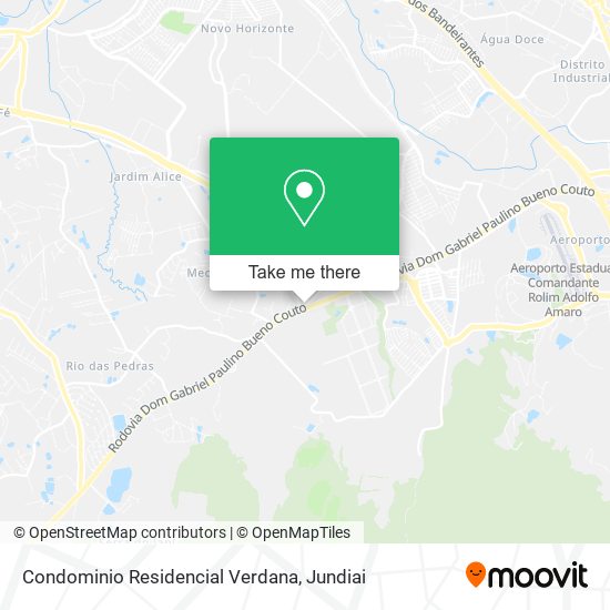 Condominio Residencial Verdana map