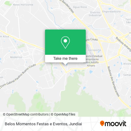 Mapa Belos Momentos Festas e Eventos