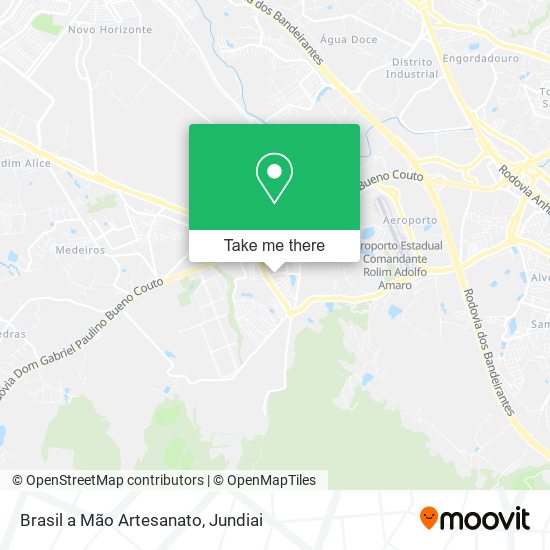 Mapa Brasil a Mão Artesanato