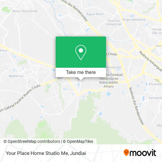 Your Place Home Studio Me map