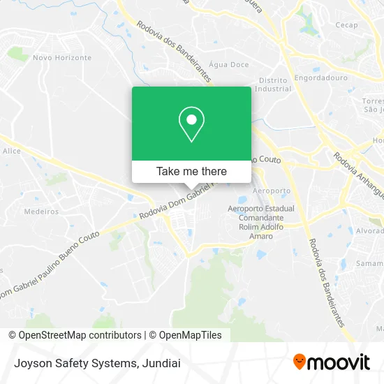 Joyson Safety Systems map