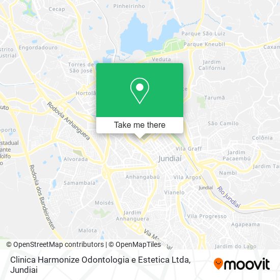 Clinica Harmonize Odontologia e Estetica Ltda map