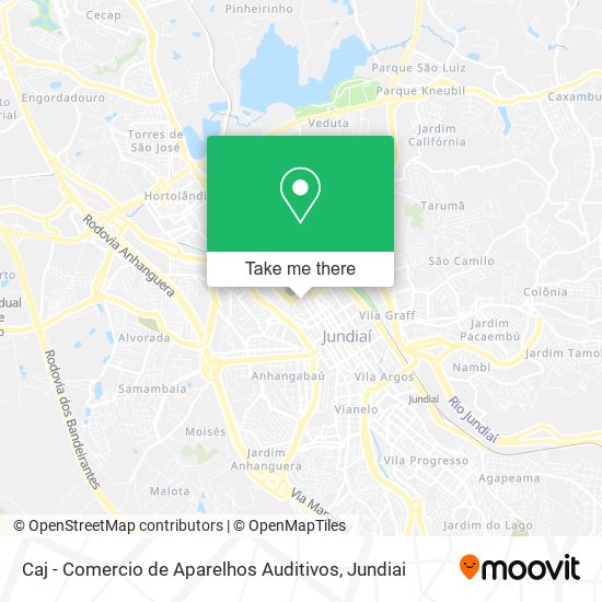 Mapa Caj - Comercio de Aparelhos Auditivos