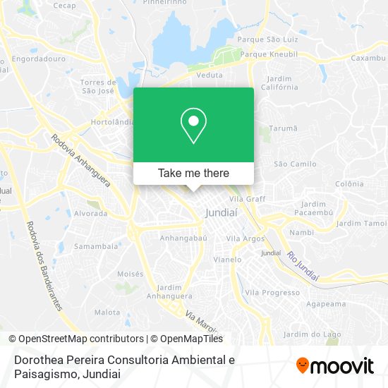 Dorothea Pereira Consultoria Ambiental e Paisagismo map