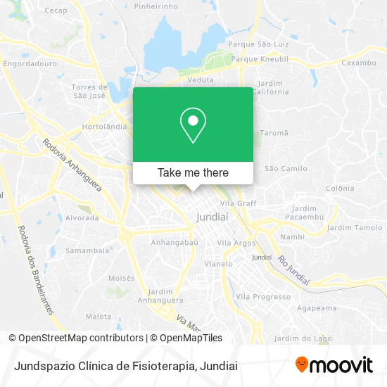 Jundspazio Clínica de Fisioterapia map