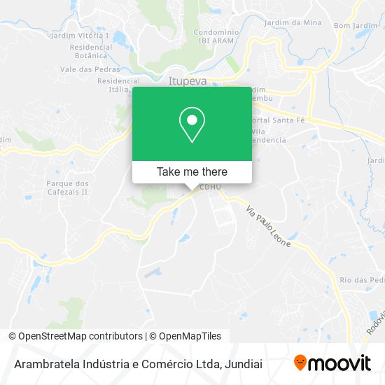 Arambratela Indústria e Comércio Ltda map
