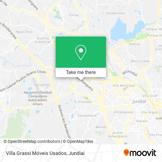 Villa Grassi Móveis Usados map