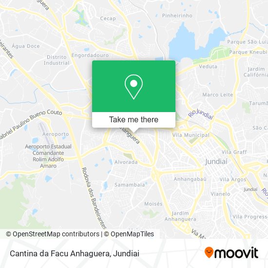 Cantina da Facu Anhaguera map