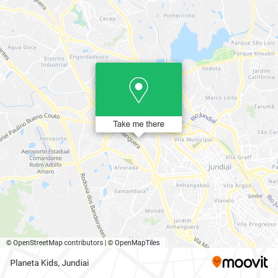 Planeta Kids map