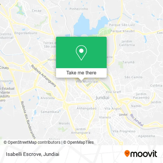 Isabelli Escrove map