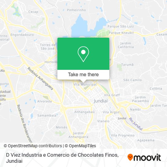 D Viez Industria e Comercio de Chocolates Finos map