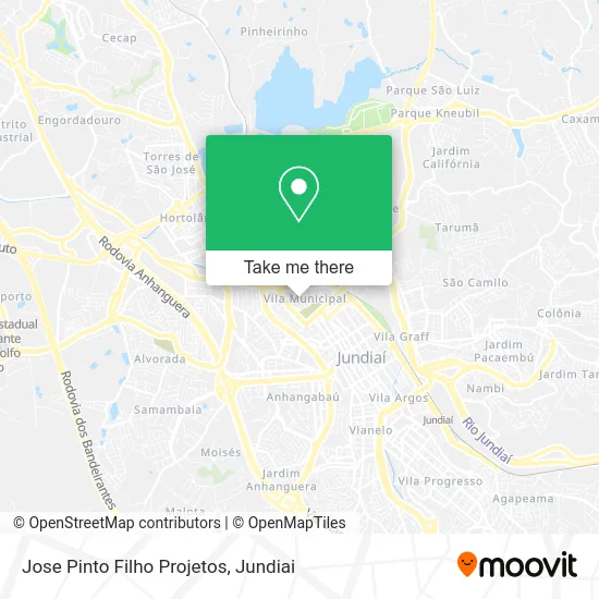 Jose Pinto Filho Projetos map