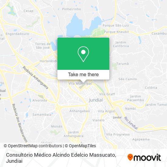 Consultório Médico Alcindo Edelcio Massucato map