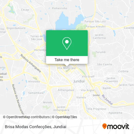 Brisa Modas Confecções map