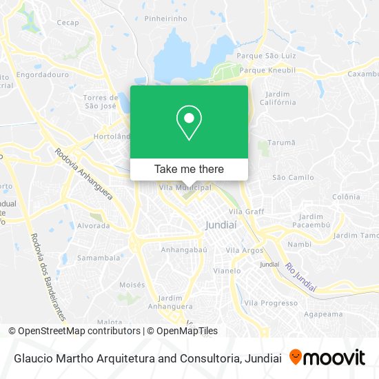Glaucio Martho Arquitetura and Consultoria map