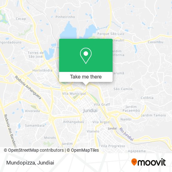 Mundopizza map